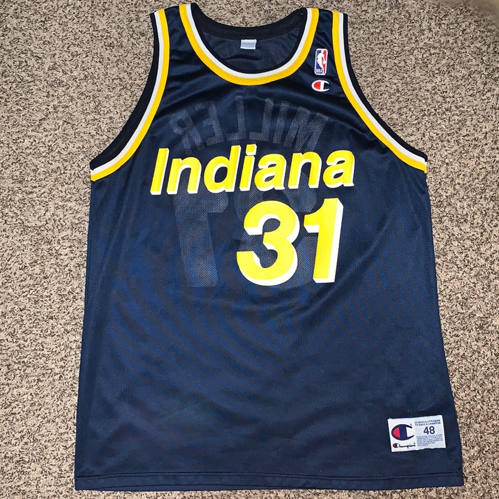 Indiana Pacers Reggie Miller Champion Jersey
